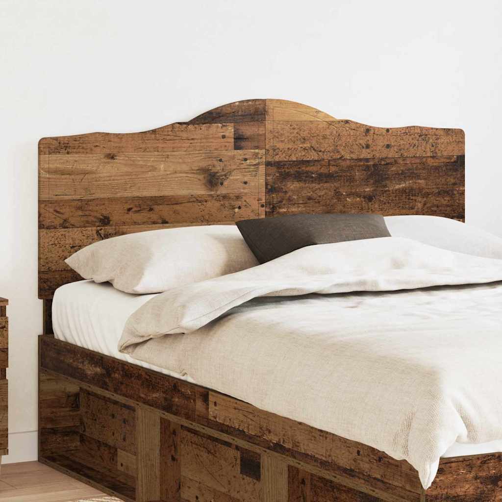 Paturi si accesorii - Tăblie cap cu headboard Lemn Vechi 150 cm Lemn compozit
