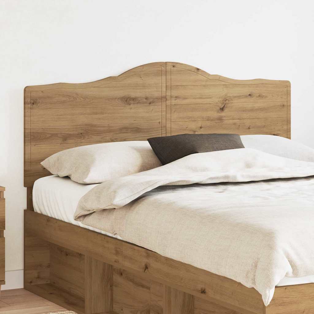 Paturi si accesorii - Tăblie cap cu headboard Stejar Artizanal 150 cm Lemn compozit