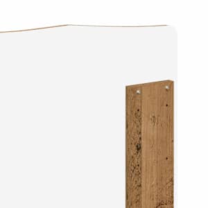Čelo postele Staré dřevo 135 cm Kompozitní dřevo - obrázek 8