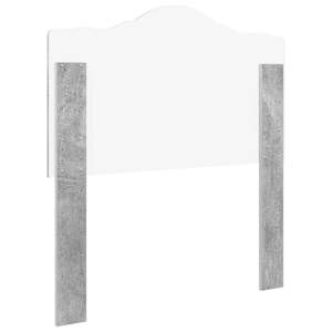 Čelo postele Betonově šedá Kompozitní dřevo - obrázek 6