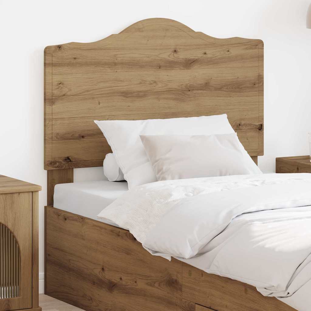 Tăblii de pat - Tăblie cap cu headboard Stejar Artizanal 100 cm Lemn compozit