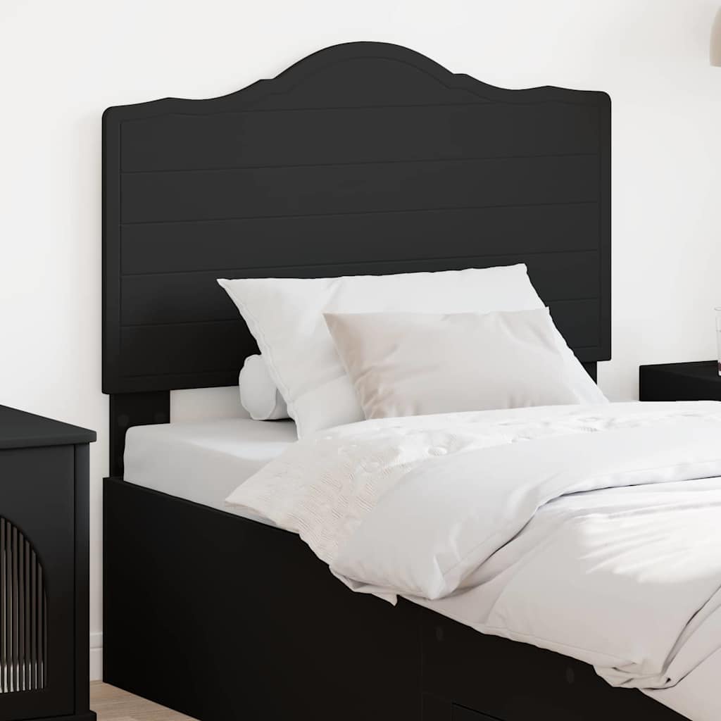 Tăblii de pat - Tăblie cap cu headboard Stejar Negru 90 cm Lemn compozit