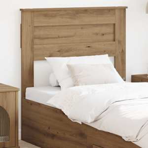 Čelo postele Artisanový dub 90 cm Kompozitní dřevo - obrázek 1
