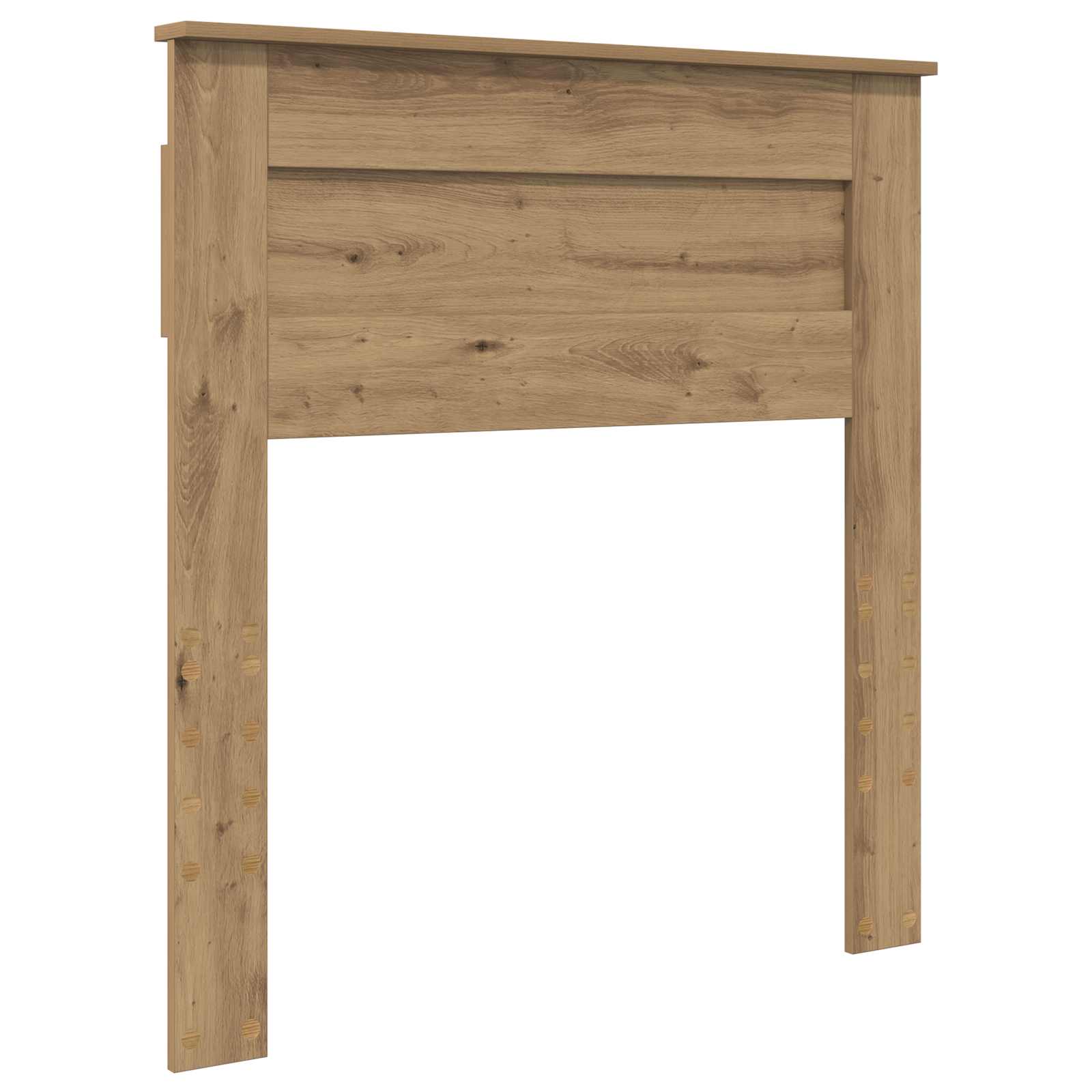 vidaXL Hoofdbord Artisan Eiken Bewerkt hout, foto 3