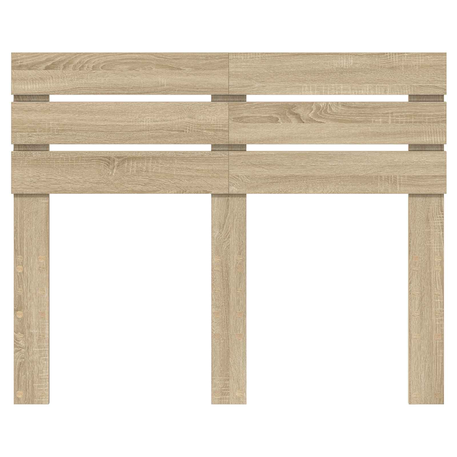 vidaXL Hoofdbord Sonoma Eiken Bewerkt hout, foto 3