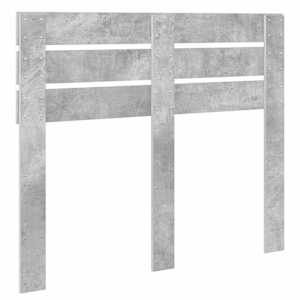 Čelo postele Betonově šedá 120 cm Kompozitní dřevo - obrázek 5