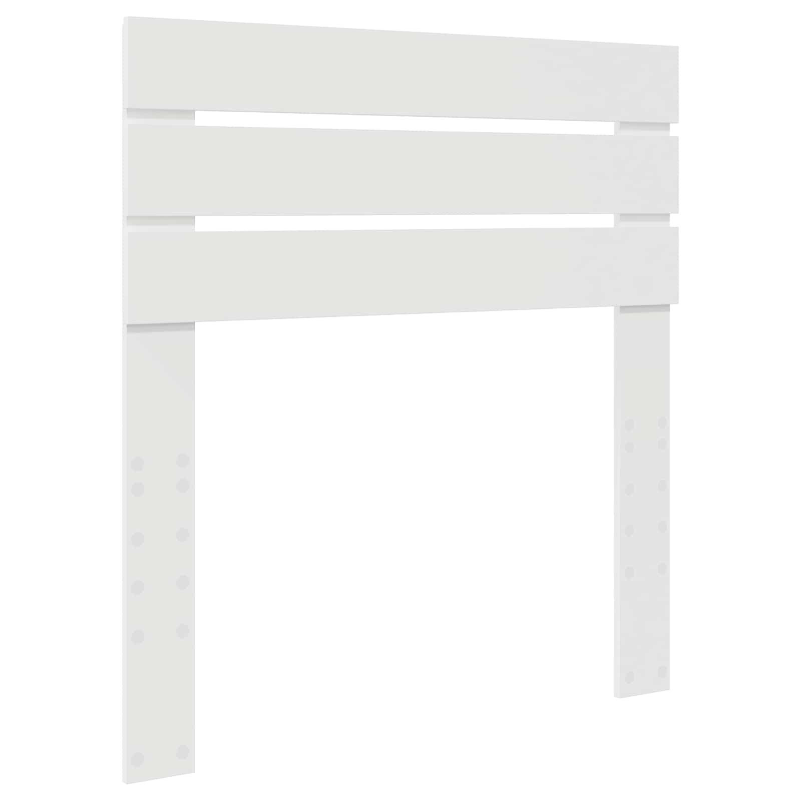 Galvgalis ar galvas klāju Balts 90 cm Inženierijas koks