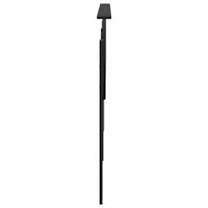 Čelo postele Černý dub 200 cm Kompozitní dřevo - obrázek 5