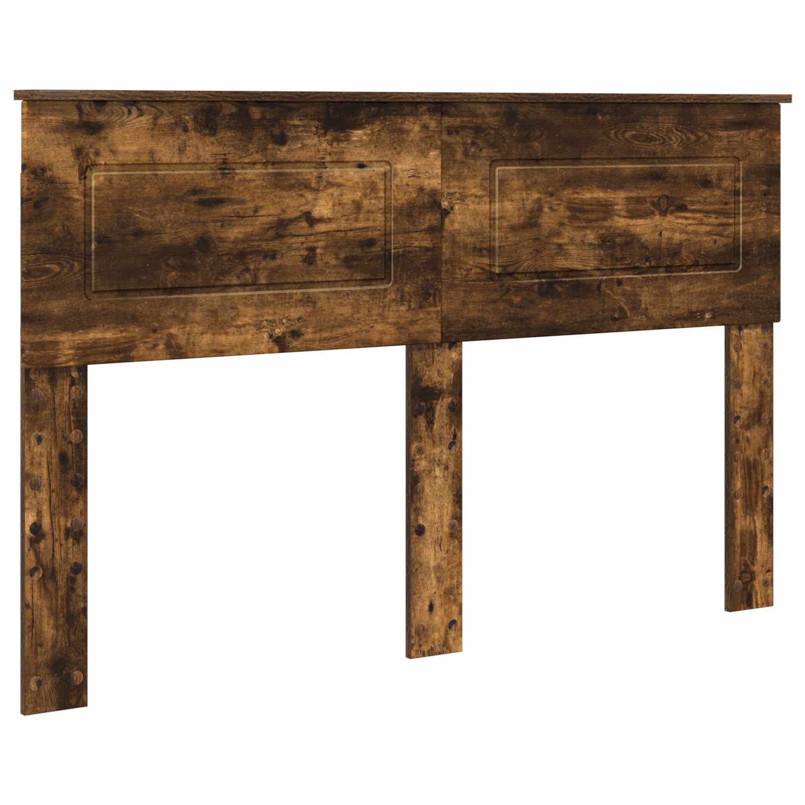 vidaXL Hoofdbord Gerookt eiken Bewerkt hout, foto 3