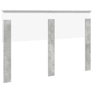 Čelo postele Betonově šedá 140 cm Kompozitní dřevo - obrázek 6