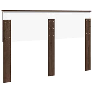 Čelo postele Hnědý dub 140 cm Kompozitní dřevo - obrázek 6