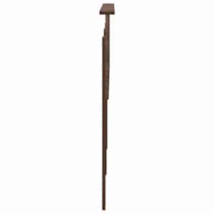 Čelo postele Hnědý dub 140 cm Kompozitní dřevo - obrázek 5