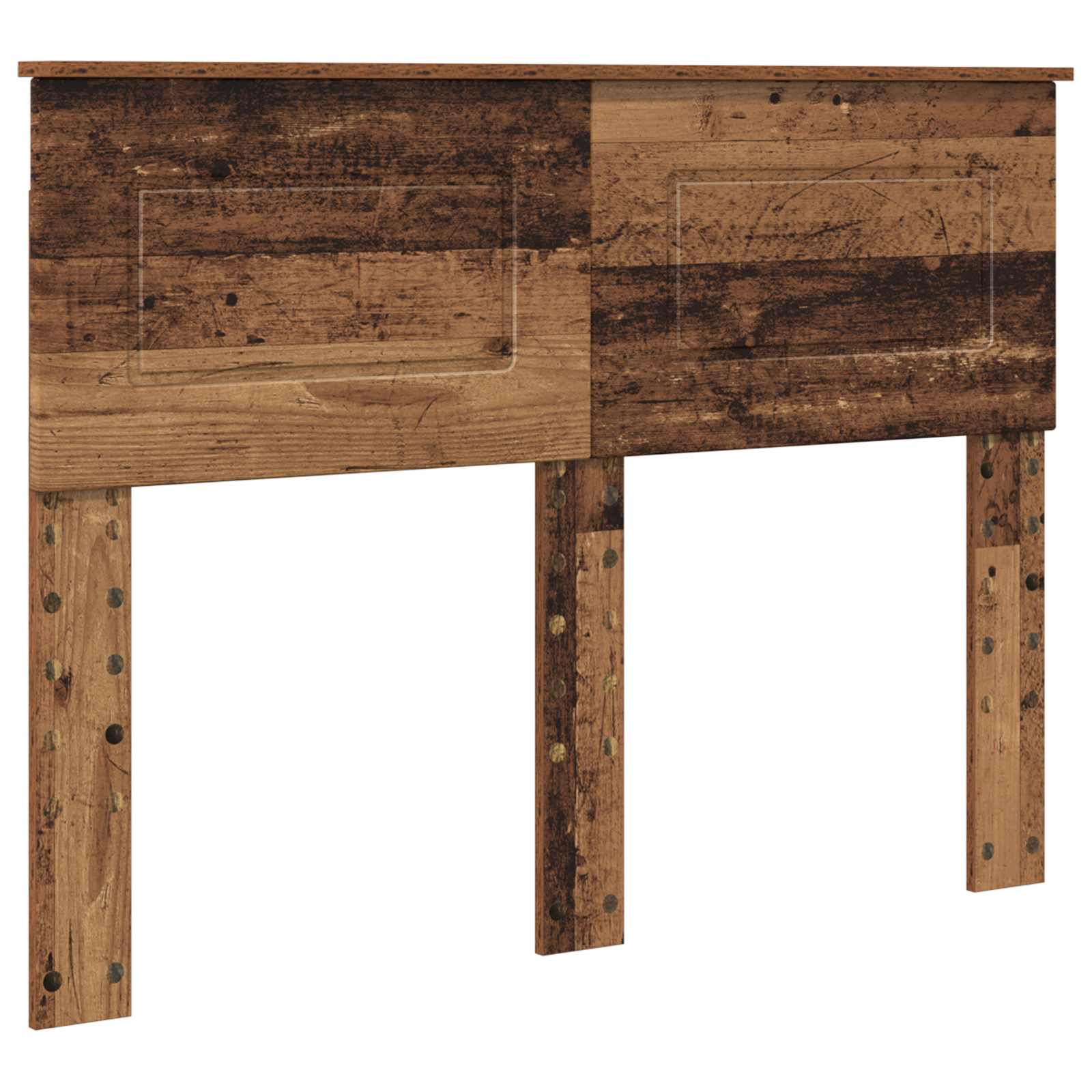 vidaXL Hoofdbord Oud Hout Bewerkt hout bruin, foto 3