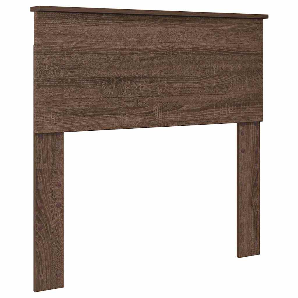 Thumbnail - vidaXL Kopfteil mit Kopfteil Braun Eichen-Optik 75 cm Holzwerkstoff