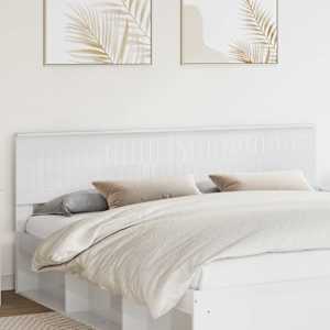 Vzglavje Svetlo Belo Konstruiran les