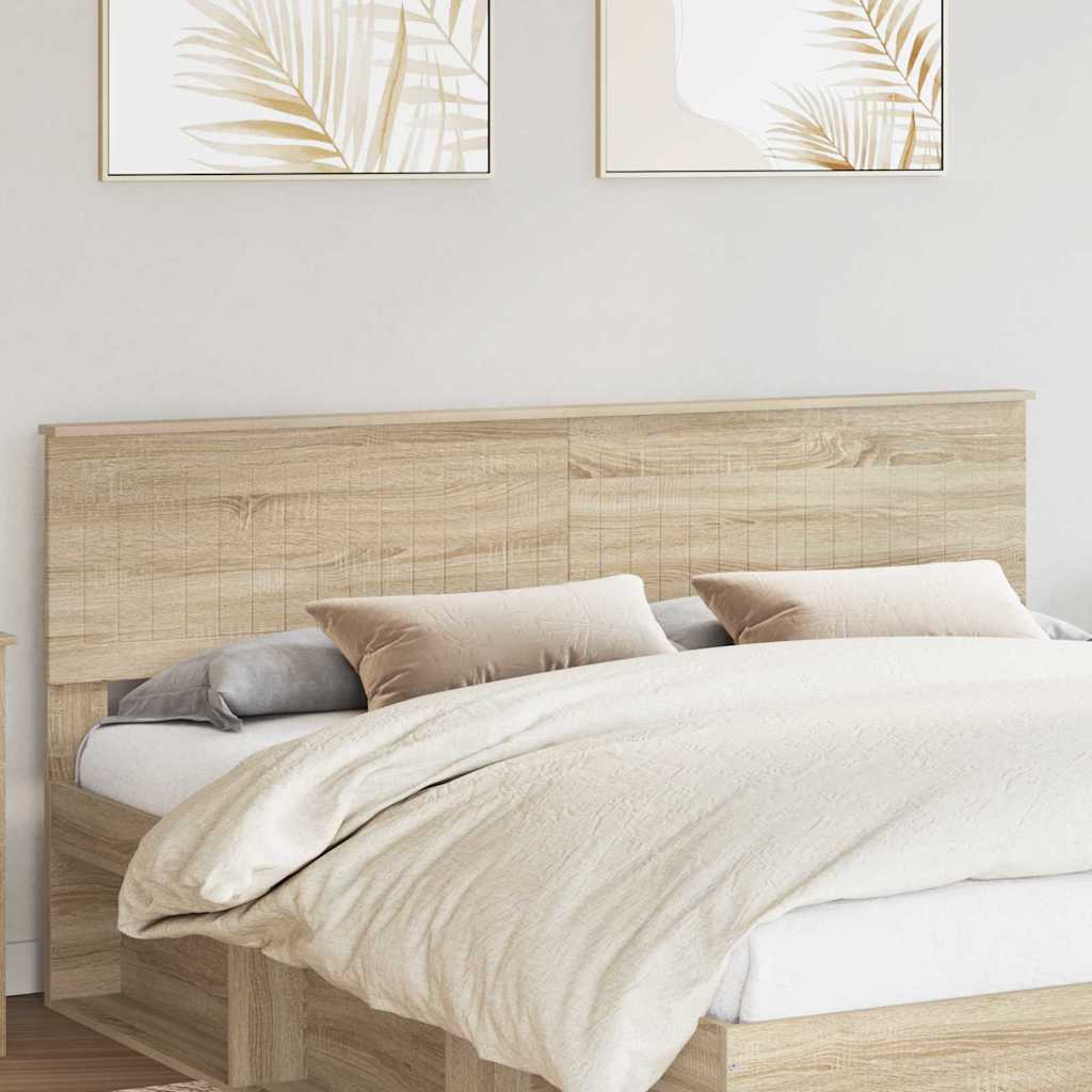 Tăblii de pat - Tăblie cap cu headboard Stejar Sonoma 180 cm Lemn compozit