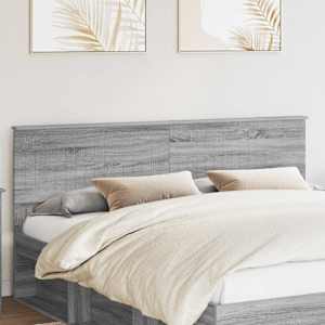 Vzglavje Siva Sonoma Konstruiran les