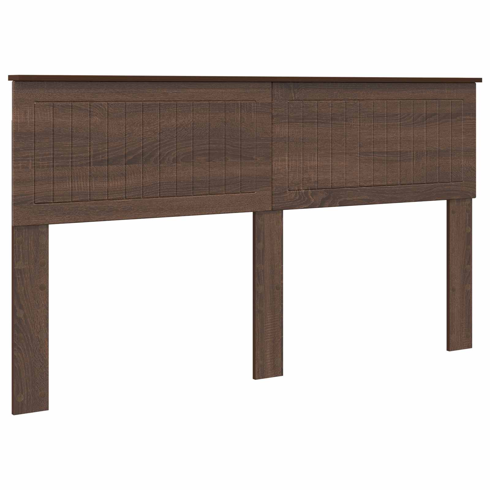 vidaXL Hoofdbord Bruin Eiken Bewerkt hout, foto 3