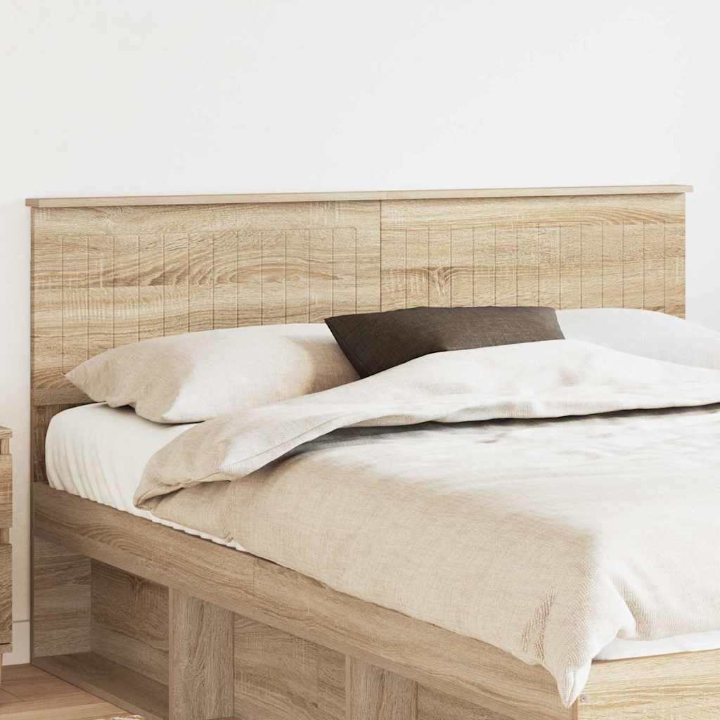 Tăblii de pat - Tăblie cap cu headboard Stejar Sonoma 150 cm Lemn compozit