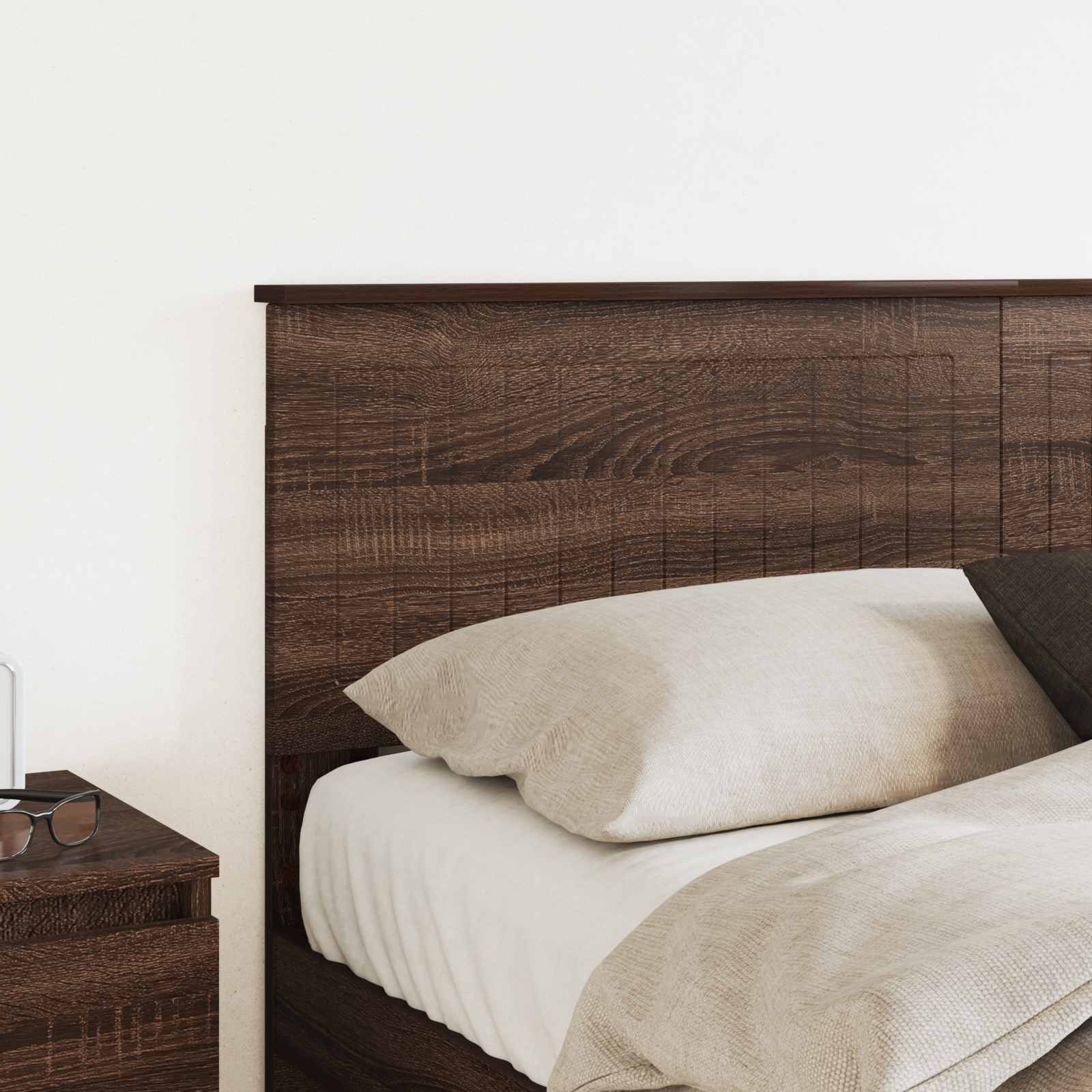 Thumbnail - vidaXL Kopfteil Braun Eichen-Optik 150 cm Holzwerkstoff