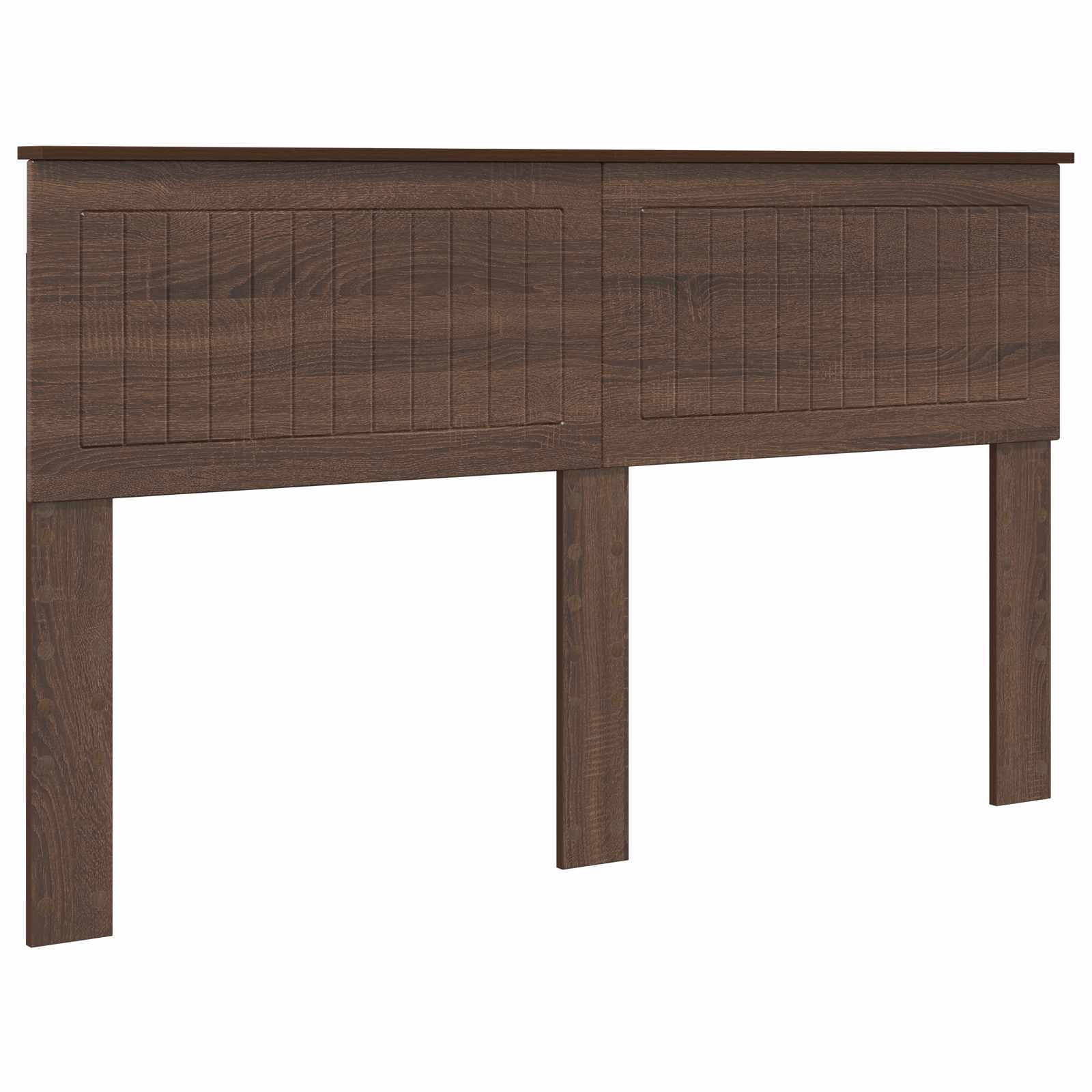 vidaXL Hoofdbord Bruin Eiken Bewerkt hout, foto 3