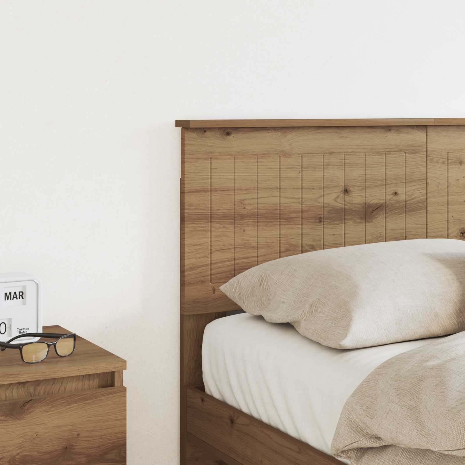 Thumbnail - vidaXL Kopfteil Artisan-Eiche 120 cm Holzwerkstoff