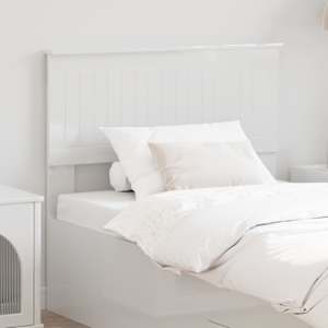 Vzglavje Svetlo Belo Konstruiran les