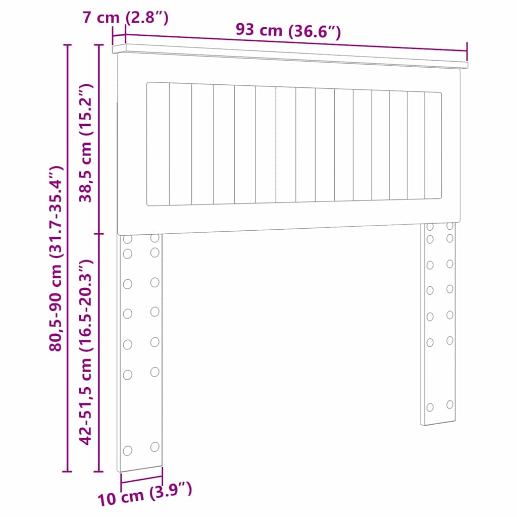 Peats peaga Pruun tamme 90 cm Tehispuit - Image 10