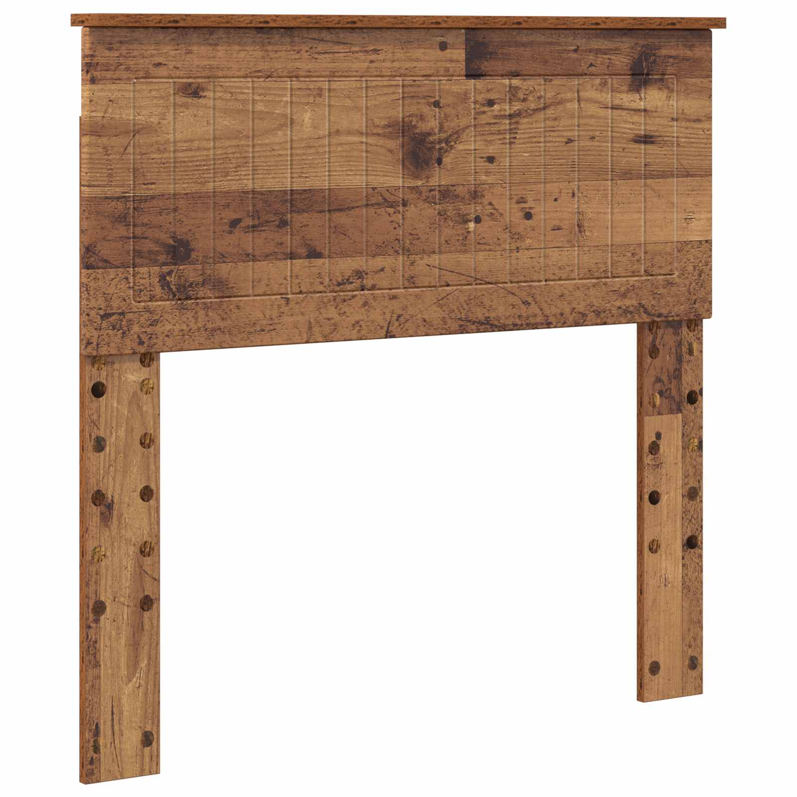 vidaXL Hoofdbord Oud Hout Bewerkt hout bruin, foto 3