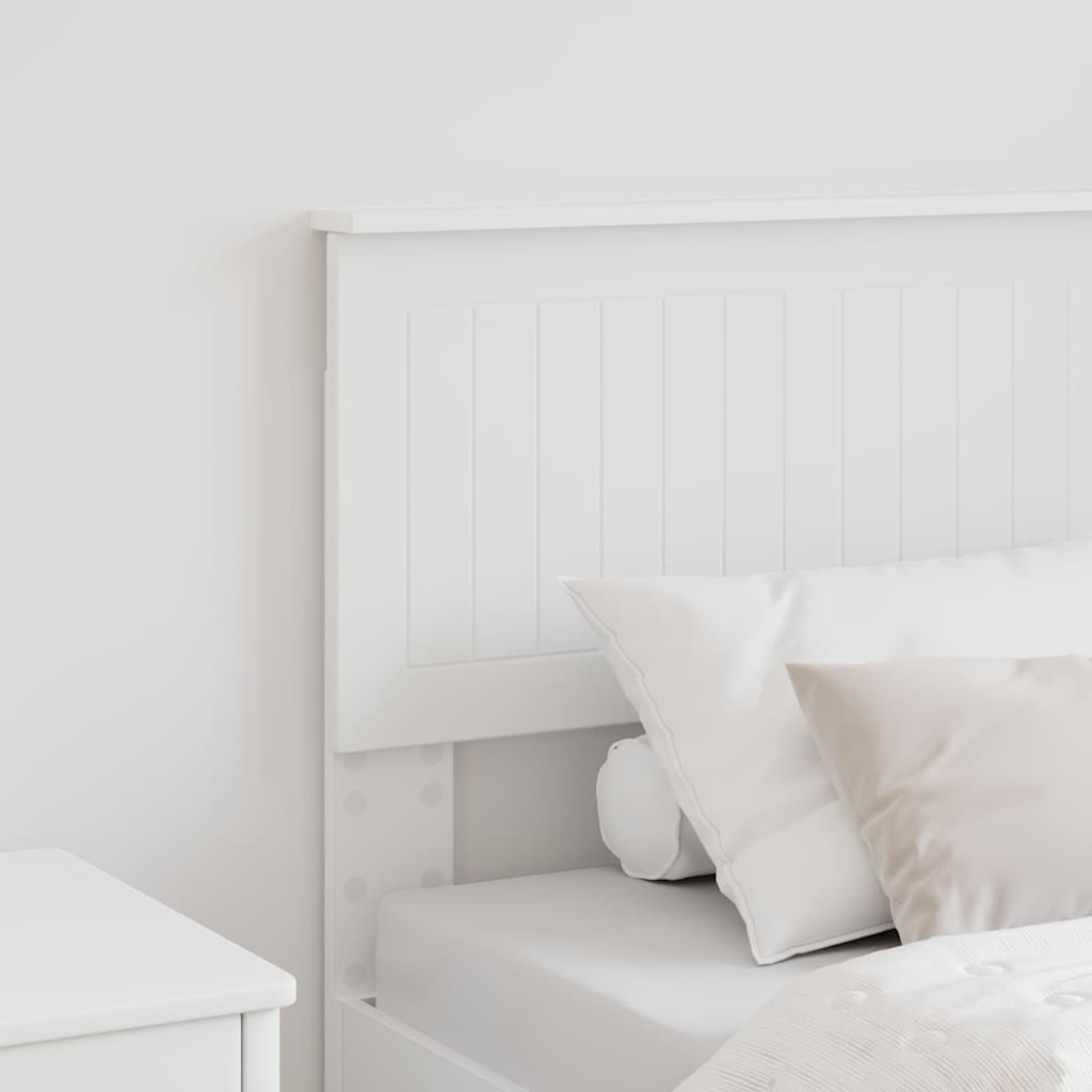 Thumbnail - vidaXL Kopfteil mit Kopfteil Weiß 80 cm Holzwerkstoff