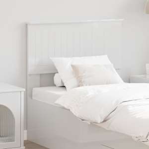 Vzglavje Svetlo Belo Konstruiran les