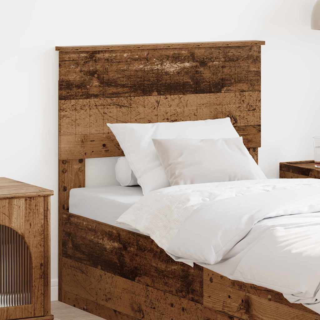 Paturi si accesorii - Tăblie cap cu headboard Lemn Vechi 80 cm Lemn compozit