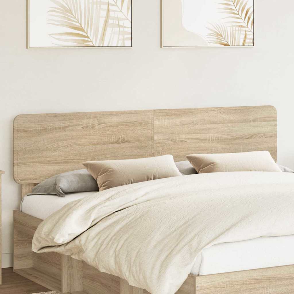 Tăblii de pat - Tăblie cap cu headboard Stejar Sonoma 180 cm Lemn compozit