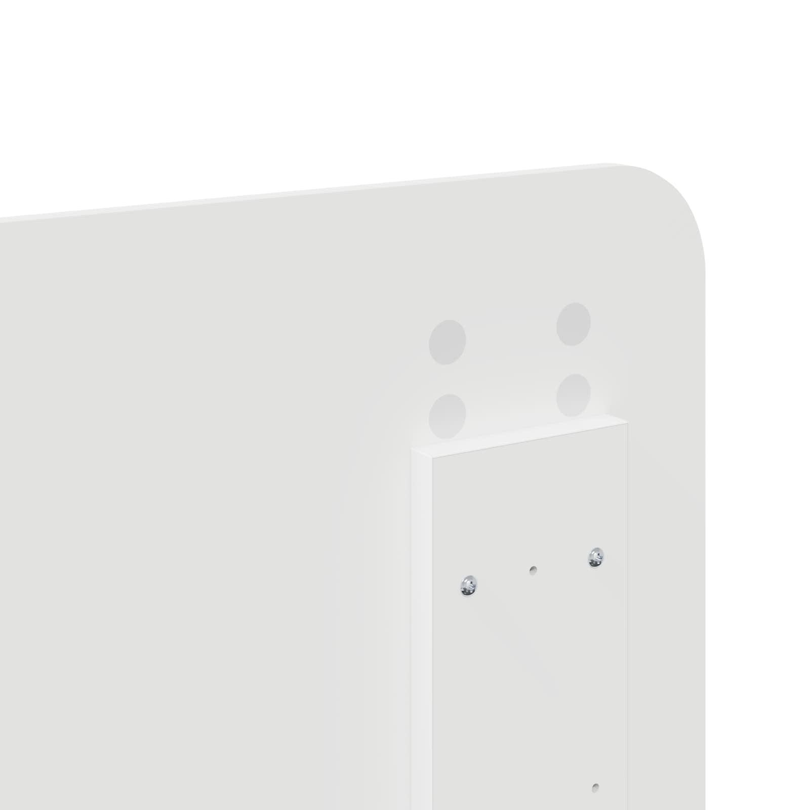 Galvgalis Spīdīga Balta 180 cm Inženierijas koks