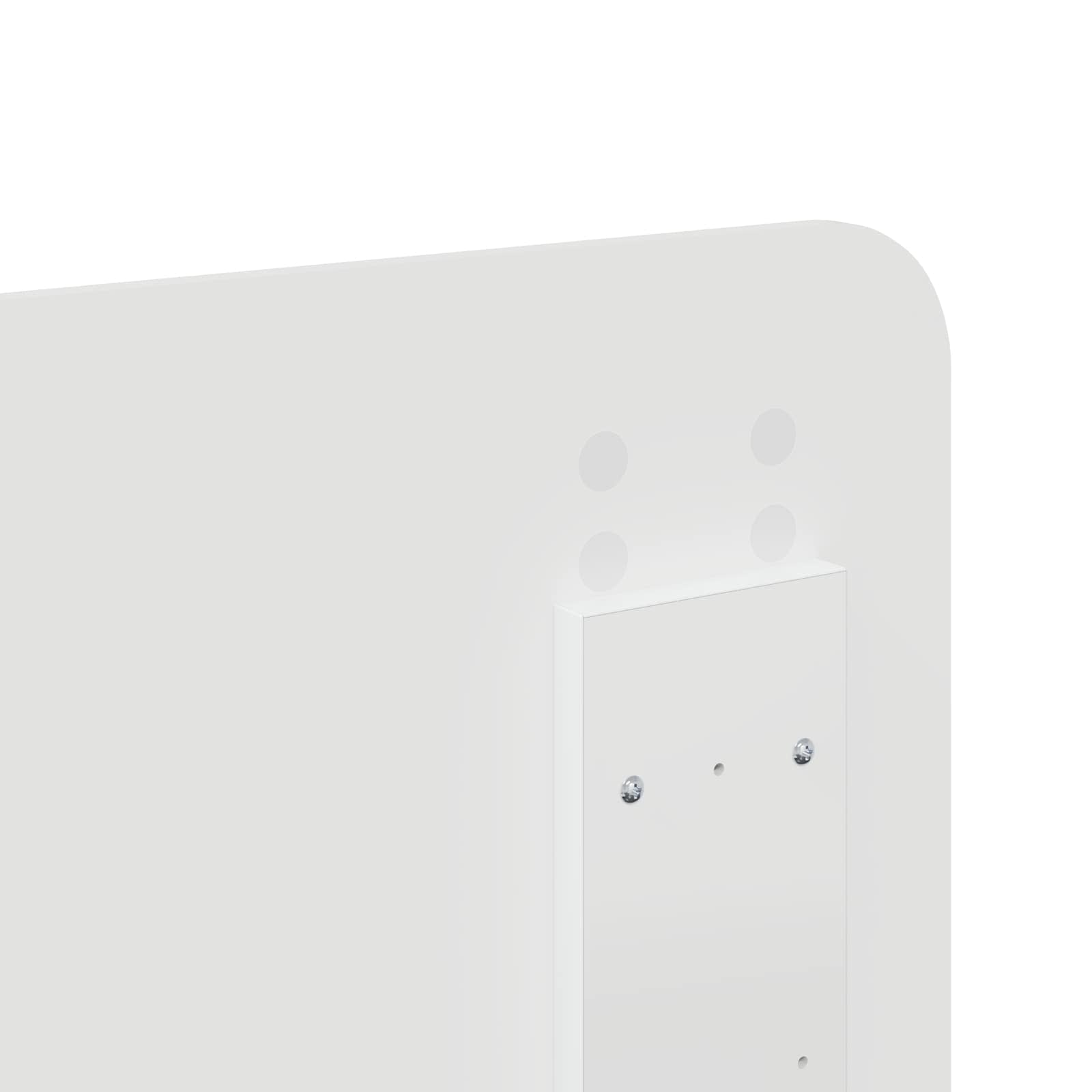 Galvgalis ar galvas klāju Balts 150 cm Inženierijas koks