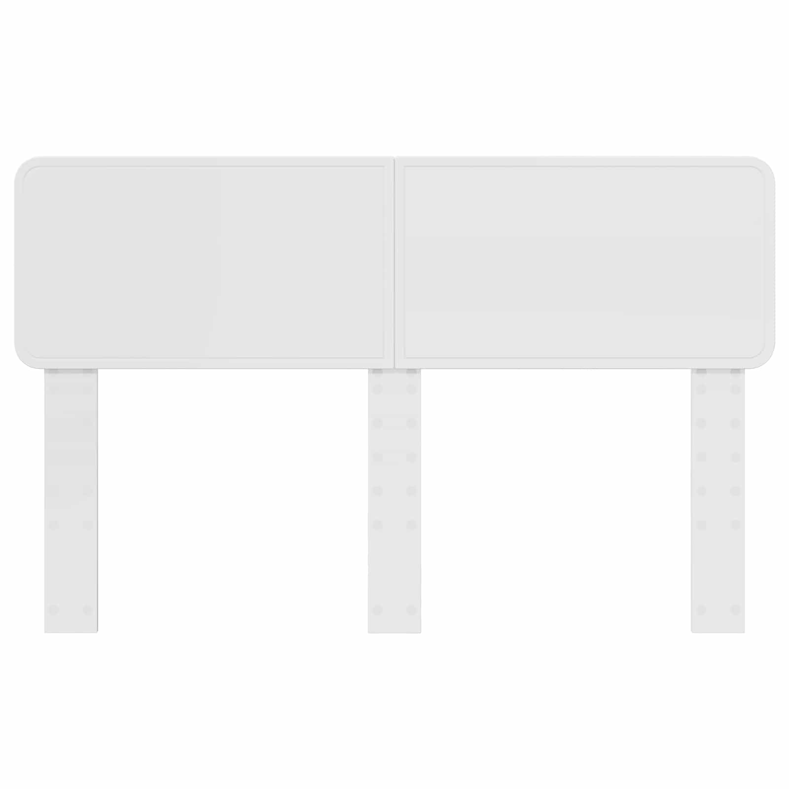 Galvgalis Spīdīga Balta 150 cm Inženierijas koks