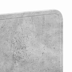 Čelo postele Betonově šedá 140 cm Kompozitní dřevo - obrázek 7