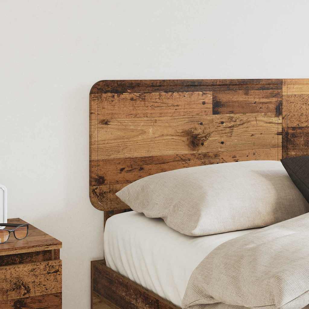 Thumbnail - vidaXL Kopfteil mit Kopfteil Altholz 135 cm Holzwerkstoff
