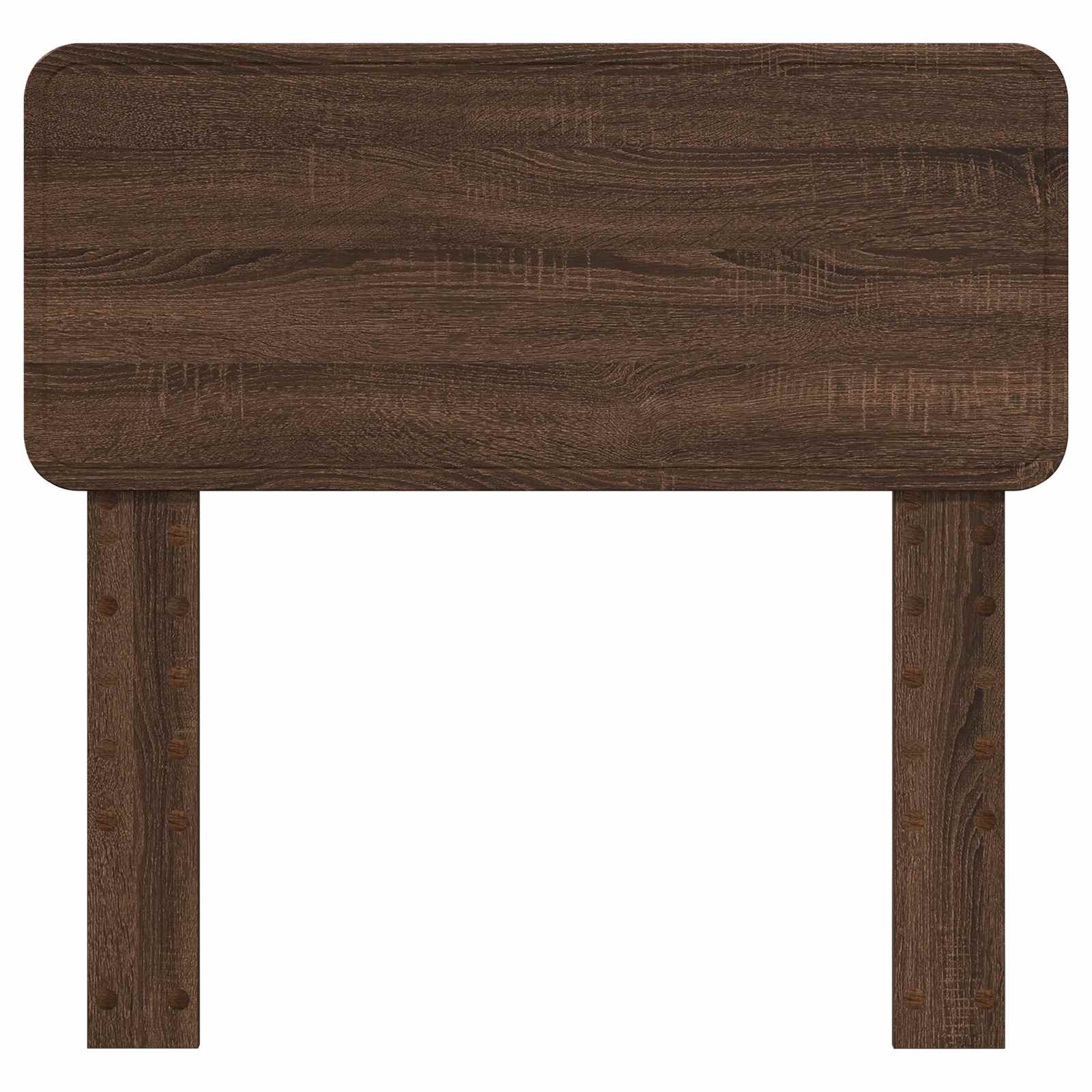 Galvgalis ar galvas klāju Brūns ozols 75 cm Inženierijas koks