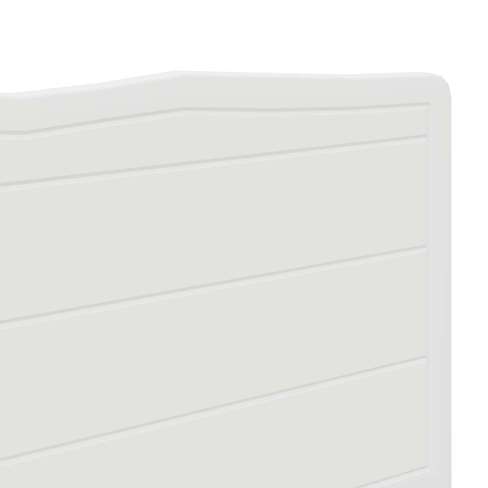 Galvgalis Spīdīga Balta 200 cm Inženierijas koks