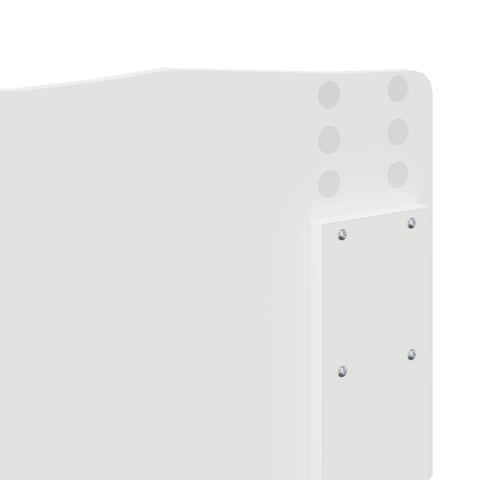 Galvgalis Spīdīga Balta 150 cm Inženierijas koks