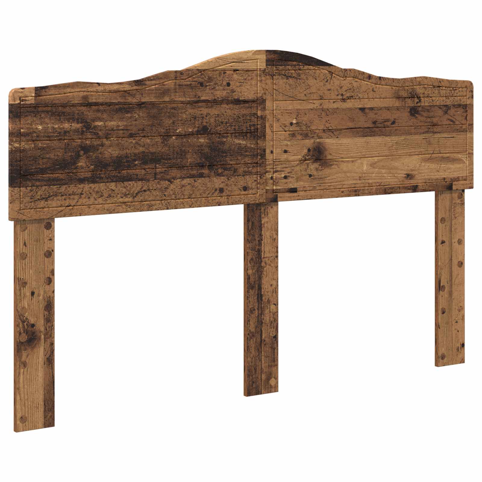 vidaXL Hoofdbord Oud Hout Bewerkt hout bruin, foto 3