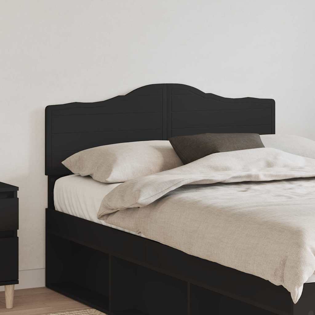 Tăblii de pat - Tăblie cap cu headboard Stejar Negru 135 cm Lemn compozit