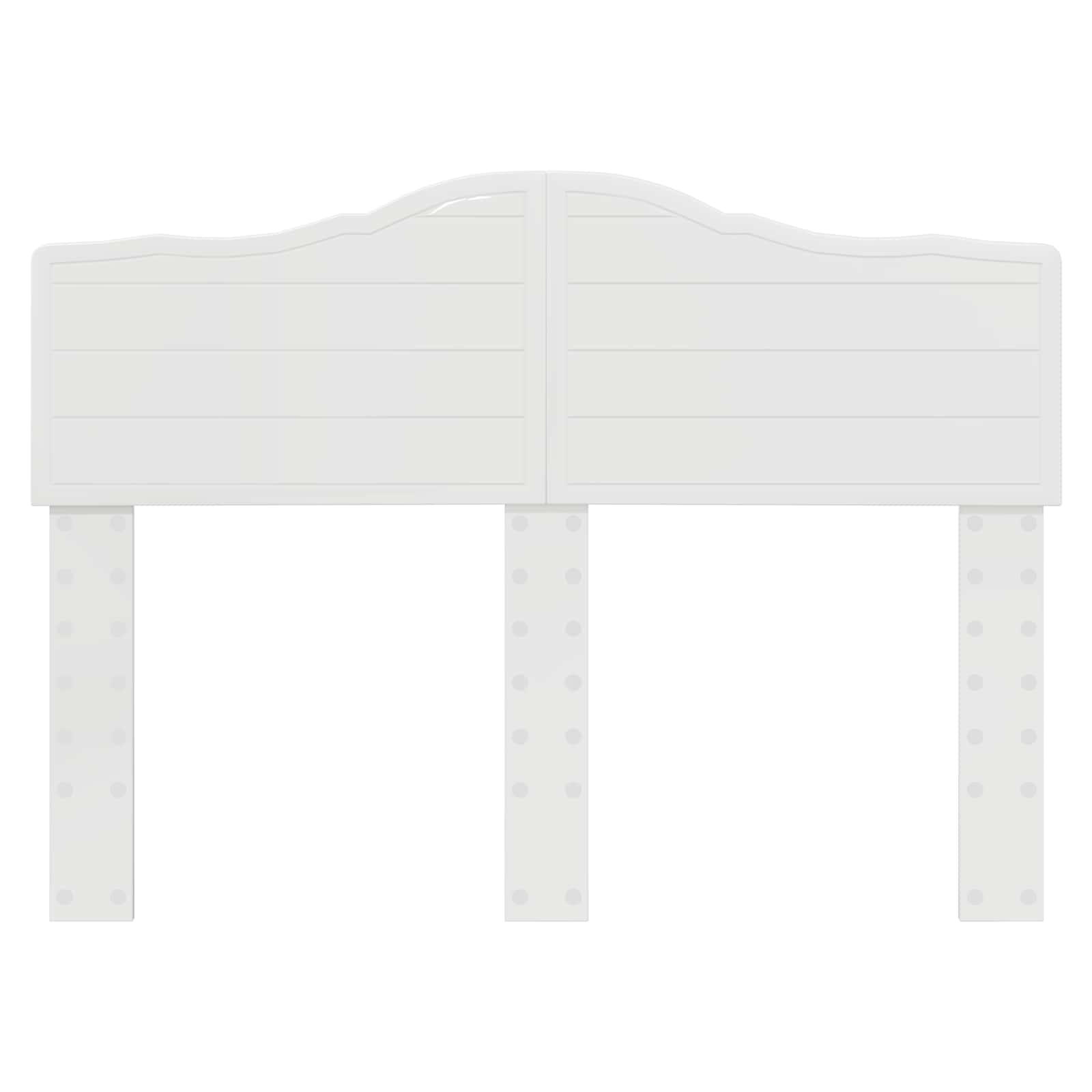 Galvgalis Spīdīga Balta 135 cm Inženierijas koks