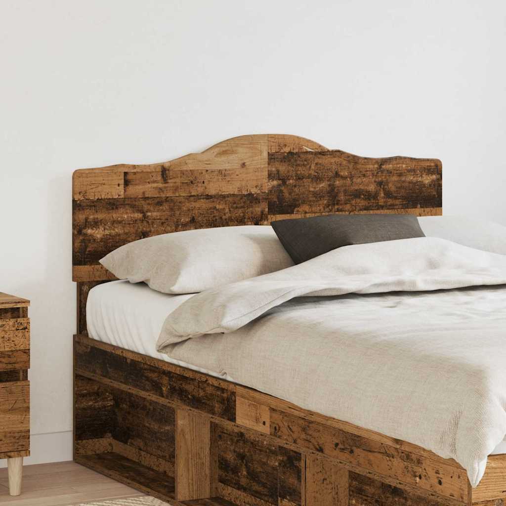 Tăblii de pat - Tăblie cap cu headboard Lemn Vechi 135 cm Lemn compozit