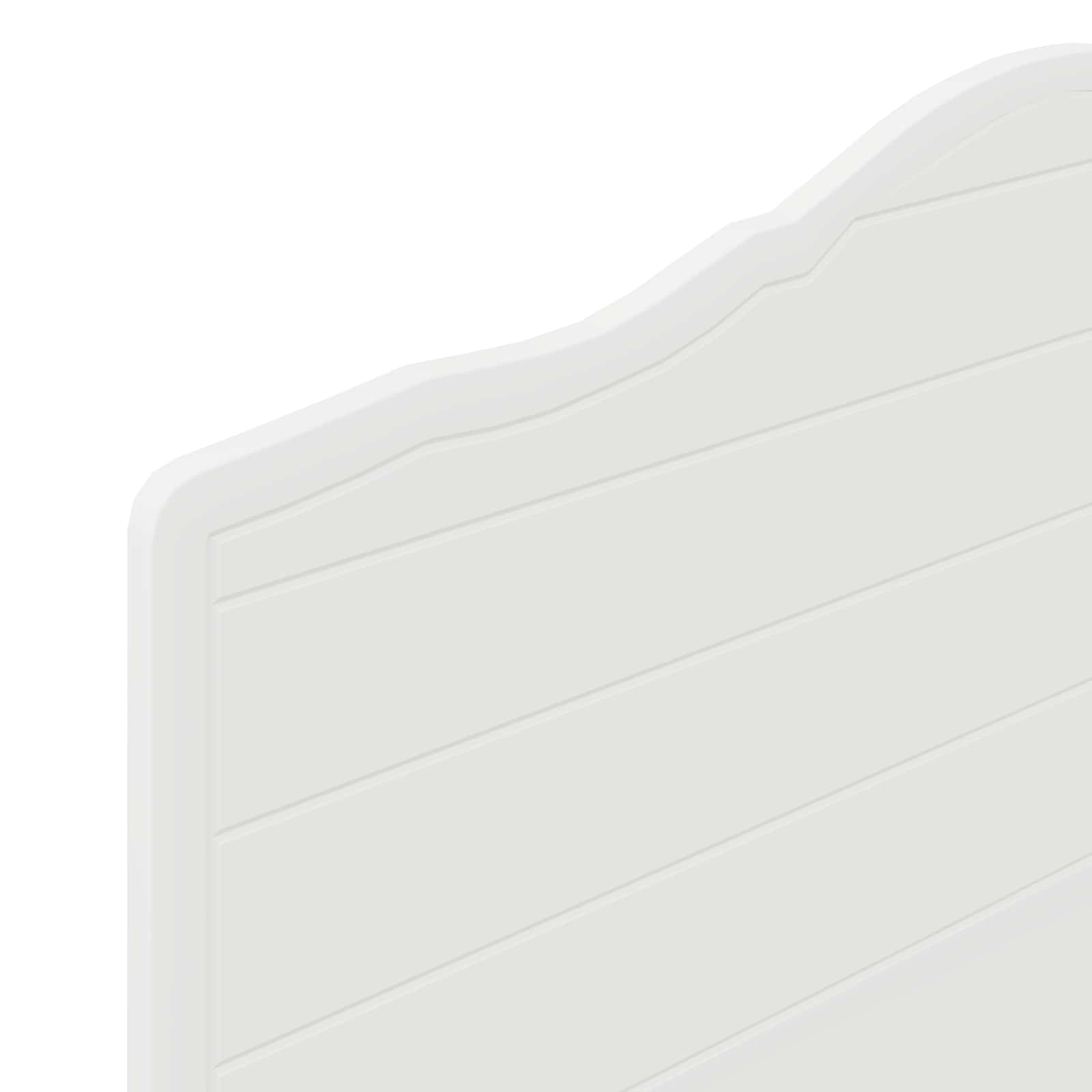 Galvgalis ar galvas klāju Balts 100 cm Inženierijas koks