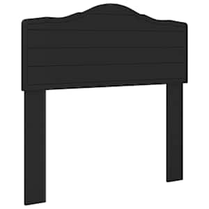 Čelo postele Černý dub 90 cm Kompozitní dřevo - obrázek 2