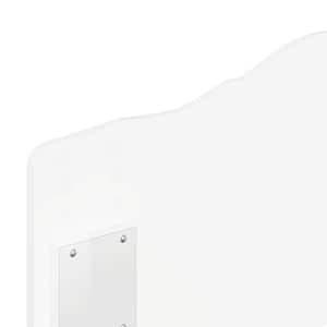 Čelo postele Lesklá Bílá 80 cm Kompozitní dřevo - obrázek 8