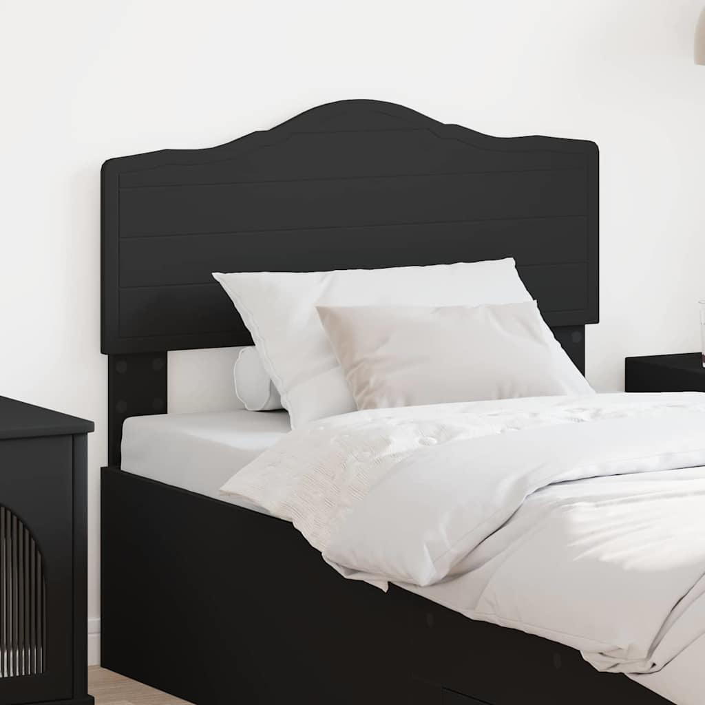 Tăblii de pat - Tăblie cap cu headboard Stejar Negru 75 cm Lemn compozit