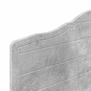 Čelo postele Betonově šedá 75 cm Kompozitní dřevo - obrázek 7